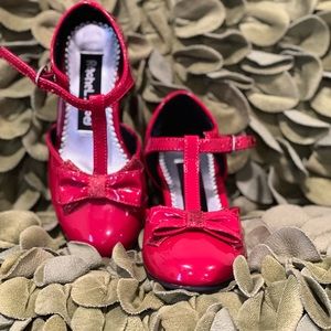 Red Girls Shoes. Size 11.